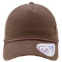 Infinity Her Hats Womens Washed Adjustable Rope Hat - Chocolate Brown/Fawn - Coming Soon
