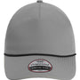 Imperial Hats Mens The Harrison Moisture Wicking Adjustable Hat - Grey/Black - New