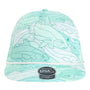 Imperial Hats Mens The Golden Hour Moisture Wicking Adjustable Hat - Aqua Green - New