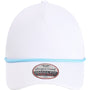 Imperial Hats Mens The Corral Adjustable Hat - White/Light Blue - Coming Soon