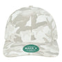 Legacy Hats Mens Back Nine Moisture Wicking Adjustable Hat - Snow Camo - New