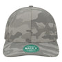 Legacy Hats Mens Back Nine Moisture Wicking Adjustable Hat - Storm Camo - New