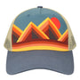 Locale Hats Mens Adjustable Trucker Hat - Mountain Contours - Coming Soon