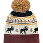 Locale Hats Unisex Grand Recycled Beanie - Fairisle Moose - Coming Soon