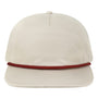Locale Hats Mens Unstructured Snapback Rope Hat - Cream - New