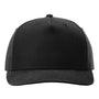 Richardson Hats Mens Burnside Snapback Hat - Black - New