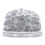 Richardson Hats Mens Printed Umpqua UPF 50+ Snapback Hat - Blizzard White Duck Camo/White - New