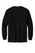 American Apparel AL1304/1304 Mens Long Sleeve Crewneck T-Shirt Black Model Flat Back