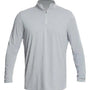Anetik Mens Low Pro Moisture Wicking 1/4 Zip Sweatshirt - Heather Alloy Grey - Coming Soon