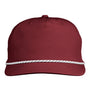 Swannies Golf Hats Mens Brewer Snapback Hat - Maroon - Coming Soon
