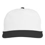 Swannies Golf Hats Mens Brewer Snapback Hat - White/Black - Coming Soon