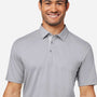 Swannies Golf Mens James H Short Sleeve Polo Shirt - Heather Grey - Coming Soon