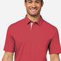 Swannies Golf Mens James H Short Sleeve Polo Shirt - Heather Red - Coming Soon