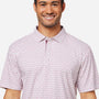 Swannies Golf Mens Hazelwood Short Sleeve Polo Shirt - Maroon - New