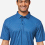 Swannies Golf Mens Hazelwood Short Sleeve Polo Shirt - Navy Blue - New