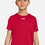 Under Armour Youth Tech Team Moisture Wicking Short Sleeve Crewneck T-Shirt - Red/White - New