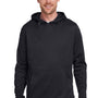 Under Armour Mens Storm Armourfleece Water Resistant Hooded Sweatshirt Hoodie w/ Pouch Pocket - Black