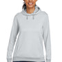 Under Armour Womens Storm Armourfleece Water Resistant Hooded Sweatshirt Hoodie w/ Pouch Pocket - Mod Grey