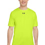 Under Armour Mens Team Tech Moisture Wicking Short Sleeve Crewneck T-Shirt - Hi Vis Yellow