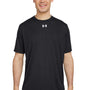 Under Armour Mens Team Tech Moisture Wicking Short Sleeve Crewneck T-Shirt - Black