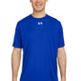 Under Armour Mens Team Tech Moisture Wicking Short Sleeve Crewneck T-Shirt - Royal Blue