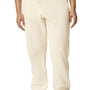 Comfort Colors Mens Garment Dyed Fleece Sweatpants w/ Pockets - Ivory