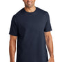 Volunteer Knitwear Mens USA Made All American Short Sleeve Crewneck T-Shirt - Strong Navy Blue