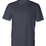 Badger Mens B-Core Moisture Wicking Short Sleeve Crewneck T-Shirt - Navy Blue