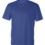 Badger Mens B-Core Moisture Wicking Short Sleeve Crewneck T-Shirt - Royal Blue