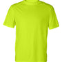 Badger Mens B-Core Moisture Wicking Short Sleeve Crewneck T-Shirt - Safety Yellow
