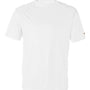 Badger Mens B-Core Moisture Wicking Short Sleeve Crewneck T-Shirt - White