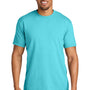 Comfort Colors Mens Short Sleeve Crewneck T-Shirt - Lagoon Blue