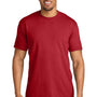 Comfort Colors Mens Short Sleeve Crewneck T-Shirt - Red