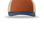 Richardson Hats Mens Hood River Snapback Hat - Desert Orange/Light Khaki/Insignia Blue - NEW