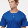 Alleson Athletic Mens B-Core Placket Short Sleeve Jersey - Royal Blue - Coming Soon