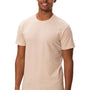 Threadfast Apparel Mens Ultimate Short Sleeve Crewneck T-Shirt - Sand - Closeout