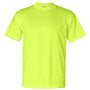 Bayside Mens USA Made Short Sleeve Crewneck T-Shirt - Safety Green