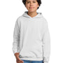 Gildan Youth Pill Resistant Hooded Sweatshirt Hoodie w/ Pouch Pocket - White