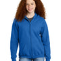 Gildan Youth Heavy Blend Full Zip Hooded Sweatshirt Hoodie w/ Pockets - Royal Blue