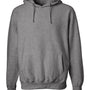 Weatherproof Mens Cross Weave Hooded Sweatshirt Hoodie - Graphite Grey - NEW