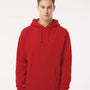Independent Trading Co. Mens Hooded Sweatshirt Hoodie - Red - NEW