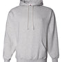 Badger Mens Hooded Sweatshirt Hoodie w/ Pouch Pocket - Oxford Grey