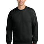 Gildan Mens Softstyle Crewneck Sweatshirt - Heather Black
