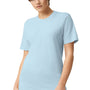 American Apparel Mens Fine Jersey Short Sleeve Crewneck T-Shirt - Powder Blue