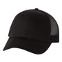 Valucap Hats Mens Mesh Back Twill Snapback Trucker Hat - Black