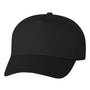Valucap Hats Mens 5 Panel Twill Snapback Hat - Black
