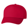 Valucap Hats Mens 5 Panel Twill Snapback Hat - Red