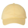 Valucap Hats Mens Adult Bio-Washed Classic Adjustable Dad Hat - Butter Yellow
