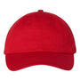 Valucap Hats Mens Adult Bio-Washed Classic Adjustable Dad Hat - Red