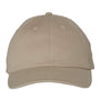 Valucap Hats Mens Brushed Twill Adjustable Hat - Khaki Brown